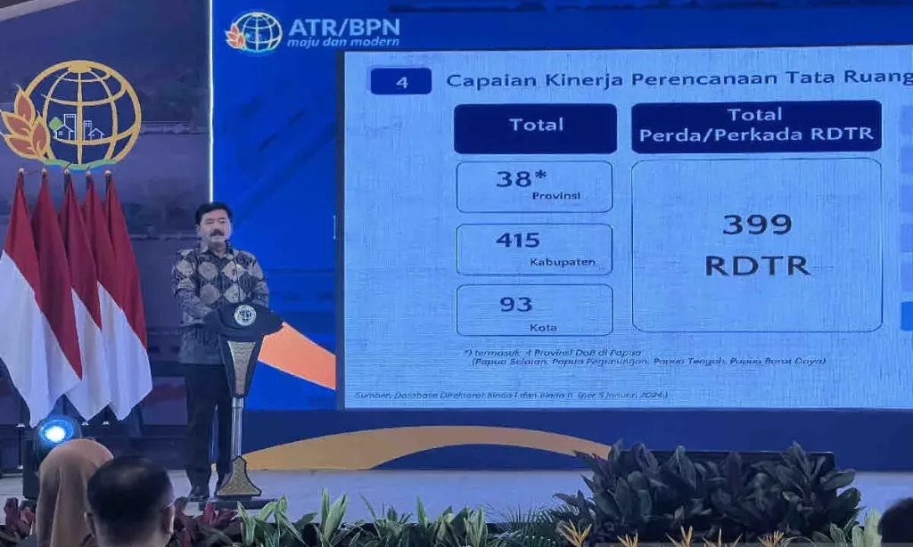 Menteri ATR: Perda RDTR Perlu Dipercepat Untuk Tarik Investasi Ke RI