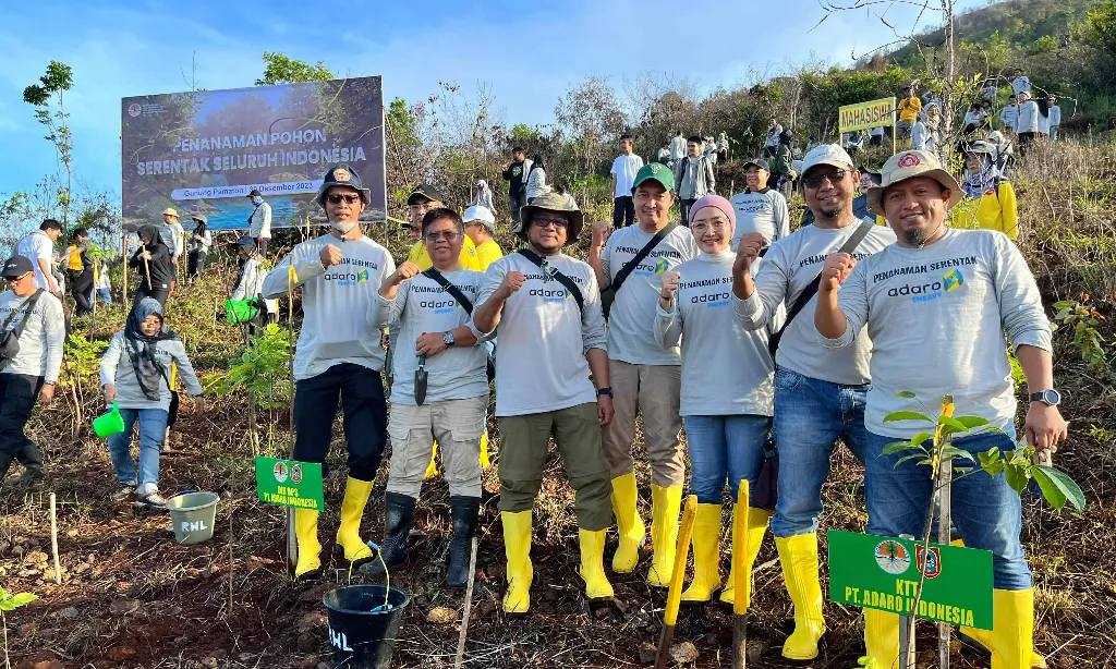 Rehabilitasi DAS Adaro Jaga Ekosistem Aliran Sungai di Kalsel