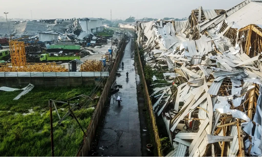 Pemerintah Akan Perbaiki Rumah Rusak Akibat Puting Beliung Di Bandung