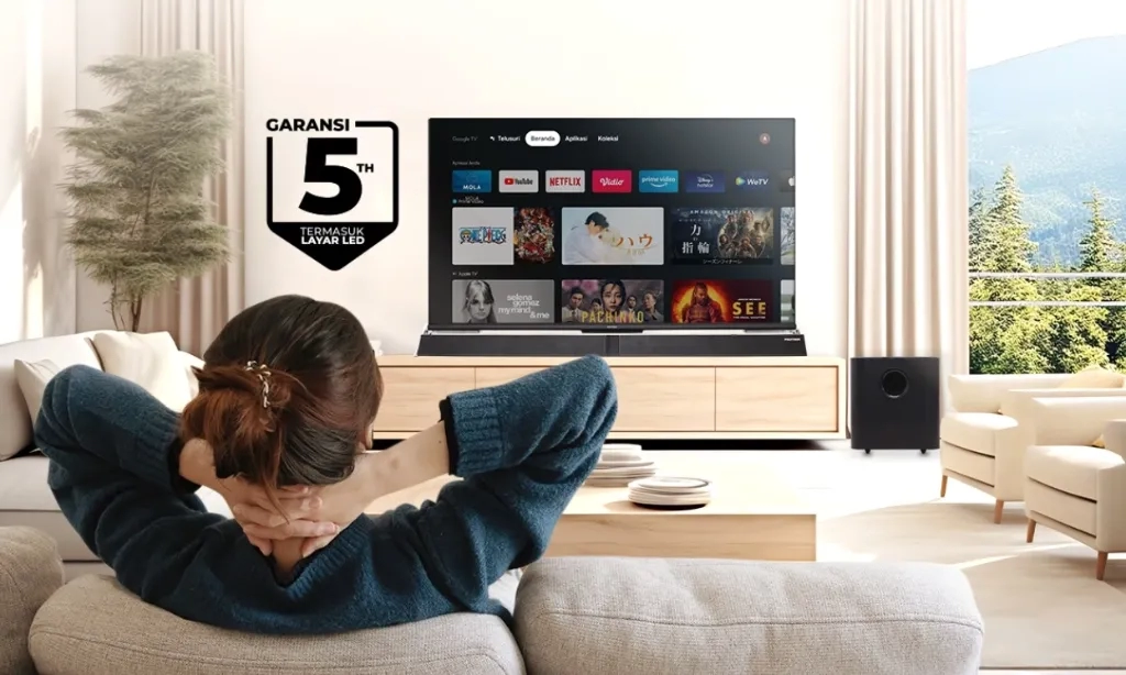 Wow! Polytron Berani Kasih Garansi TV 5 Tahun