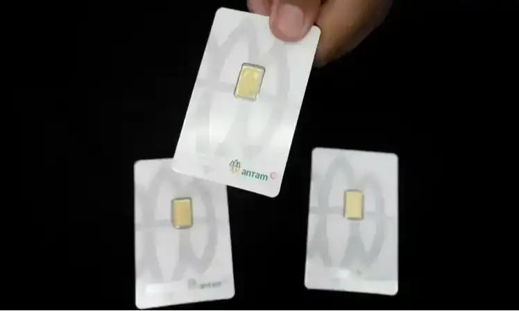 Harga Emas Antam Hari Ini Turun Rp3 Ribu