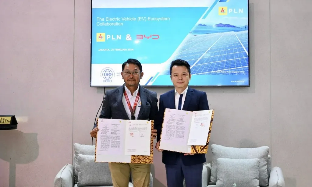 PLN Kantongi Kerja Sama Dengan BYD Untuk Pengembangan Home Charging EV