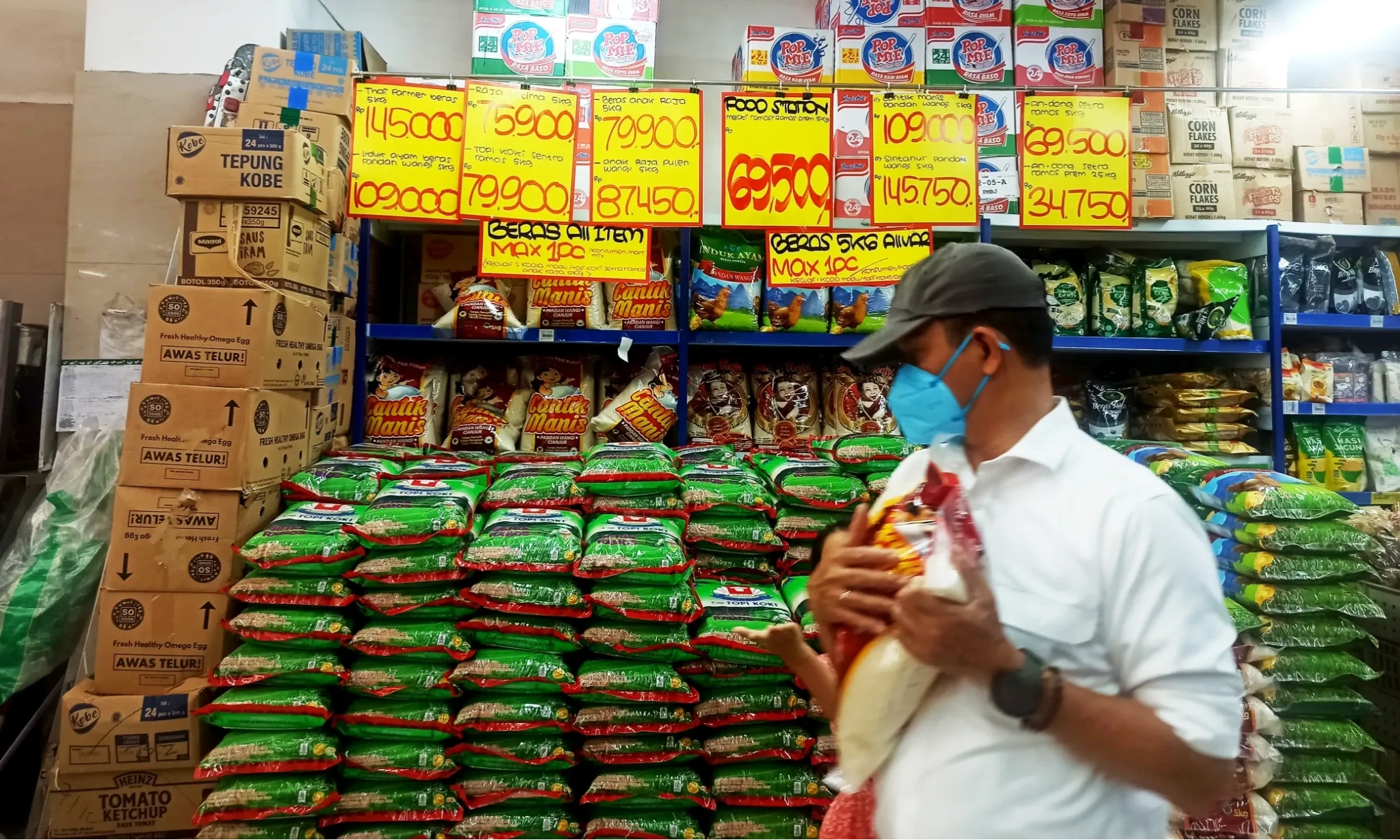 Moeldoko: Ada Masalah Distribusi Dan Tata Kelola Beras Di Ritel Modern