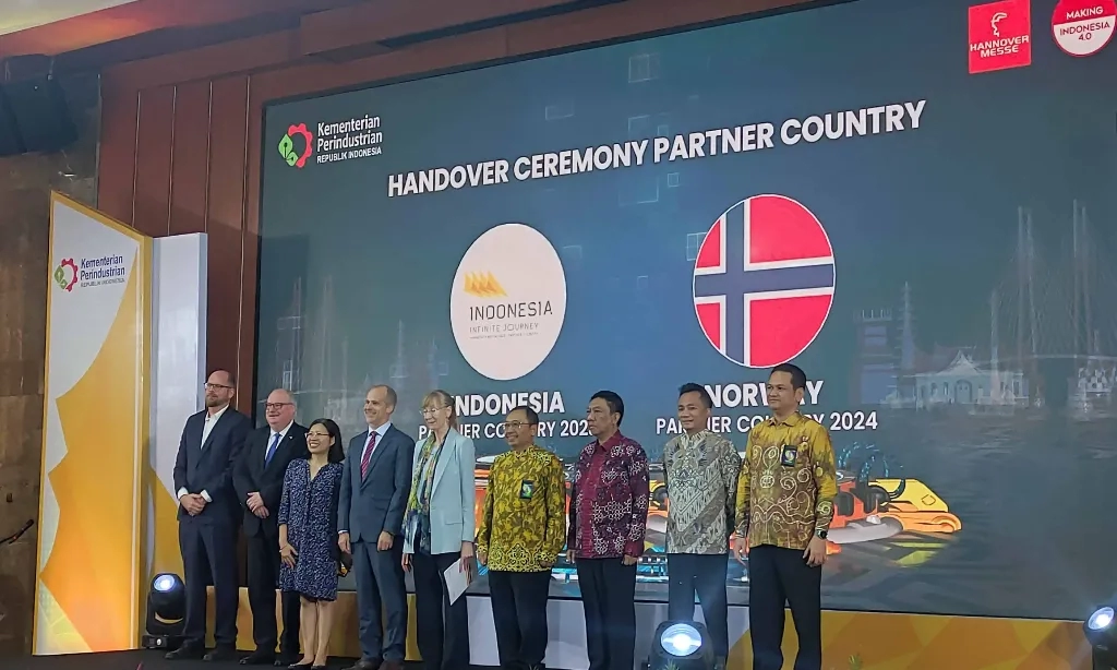 RI Serahkan Estafet Negara Mitra Hannover Messe 2024 Ke Norwegia