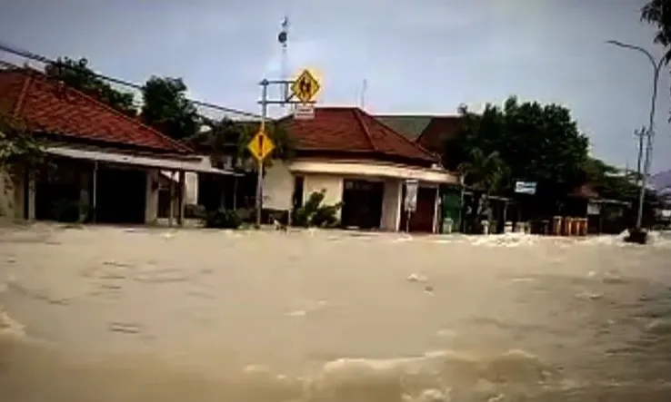 Demak Banjir Lagi, BNPB: Enam Tanggul Sungai Wulan Jebol