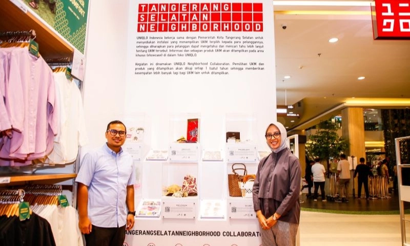Produk Enam UMKM Tangsel Berhasil Masuk Uniqlo Living World Serpong