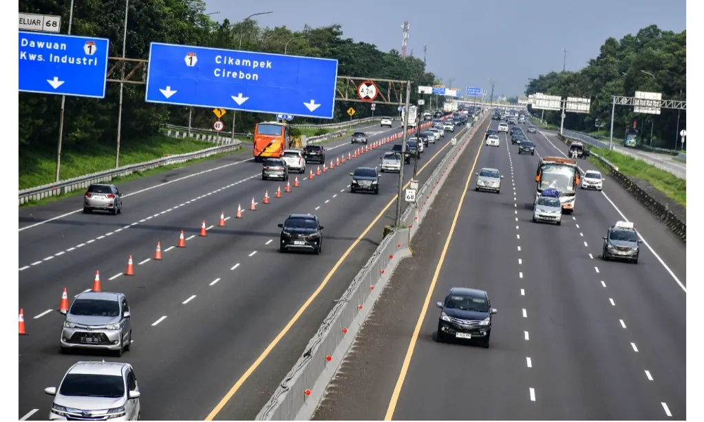 <p>Arus Balik Lebaran, Korlantas Terapkan <em>Contraflow</em> Hari Ini</p>