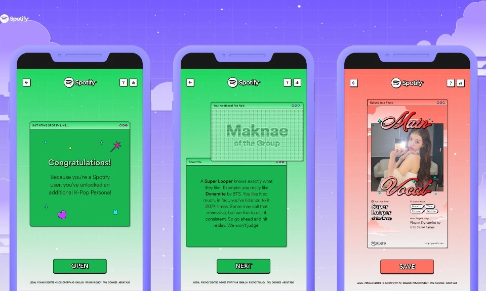 <p>Gaet Kpopers, Spotify Hadirkan Fitur Your K-Pop Persona</p>