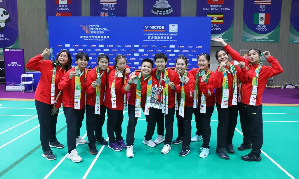 <p>Apresiasi Tinggi Gelar <em>Runner Up&nbsp;</em>Piala Uber Dan Thomas Indonesia</p>