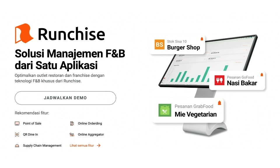 <p id="isPasted">Runchise, <em>Startup </em>Manajemen Restoran dan Waralaba Kuliner, Dapat Pendanaan Baru US$1 juta</p>