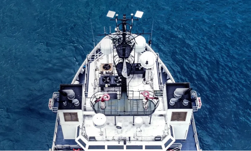 <p>KKP Uji Coba Jaringan Starlink Pada Kapal Pengawas</p>