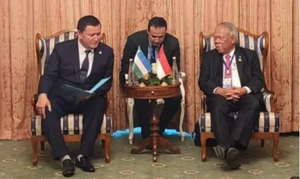 <p>Menteri PUPR Sampaikan Peluang Kerja Sama Infrastruktur SDA Dengan Uzbekistan&nbsp;</p>