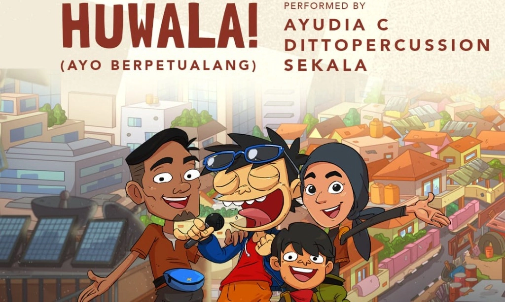 <p>Dito Percussion Ajak Sekala Isi Ost Film Si Juki: <em>Harta Pulau Monyet</em>&nbsp;</p>