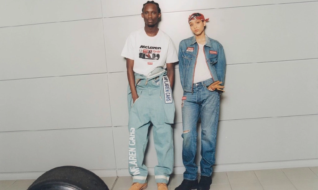 <p>Levi&#39;s Kolaborasi Dengan McLaren Hadirkan Gaya Balap Retro Modern</p>