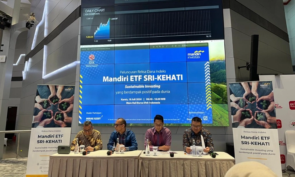 <p id="isPasted">Mandiri Investasi Rilis Reksa Dana Mandiri ETF SRI-KEHATI</p>