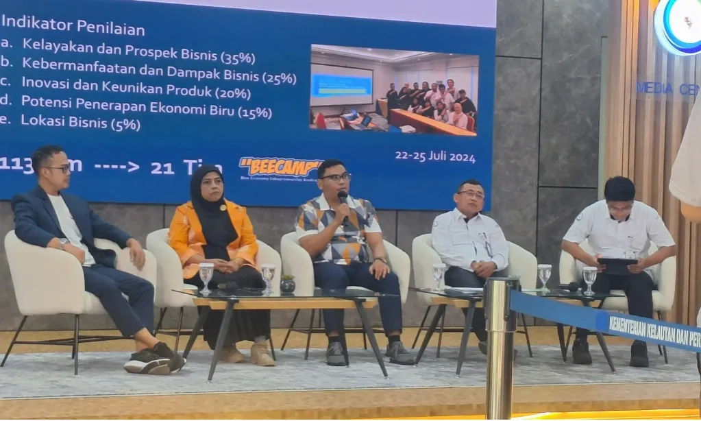 <p>Dorong UMKM Perikanan Naik Kelas, KKP Gelar Blue Economy Enterpreneurship Bootcamp 2024</p>