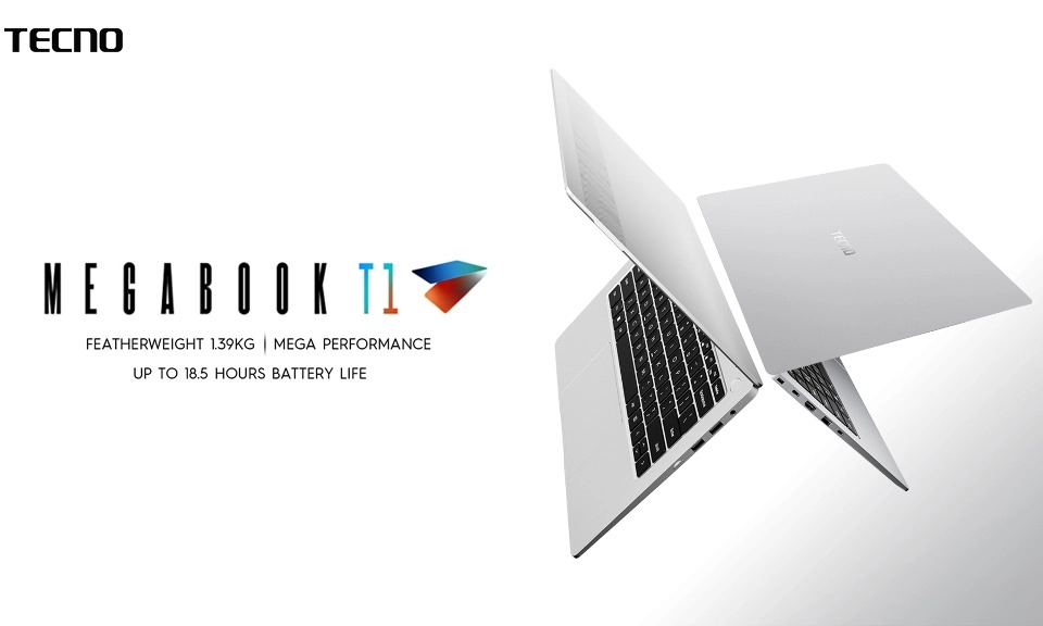 <p>TECNO Rilis Debut Laptop Megabook T1</p>