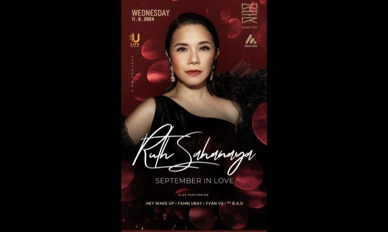 <p>Ruth Sahanaya Tampil Di Acara Bertajuk &quot;September in Love&quot;</p>
