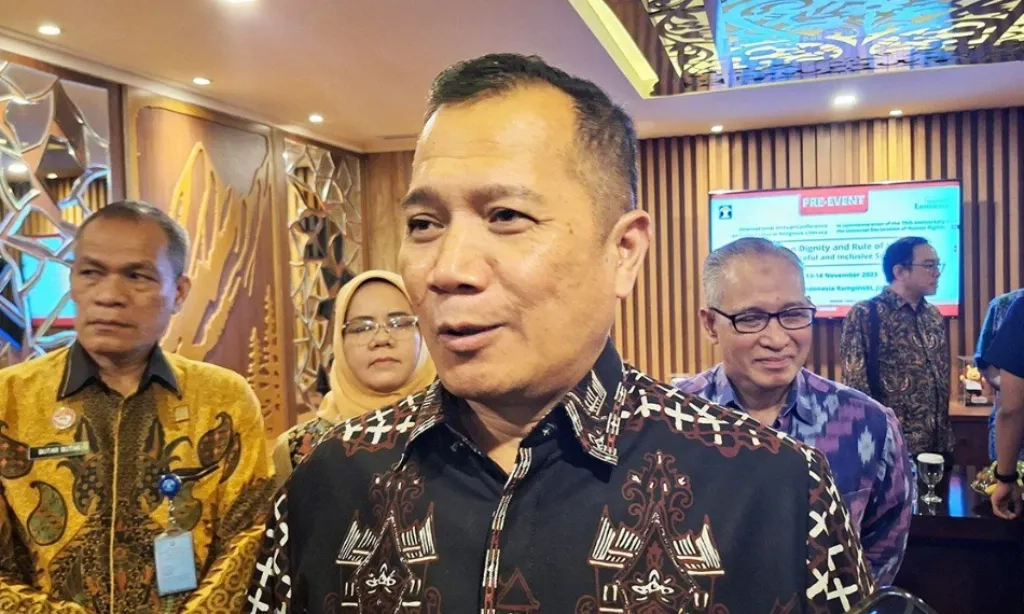 <p>Kemenkumham: Pengusaha Wajib Integrasikan HAM Dalam Bisnis</p>