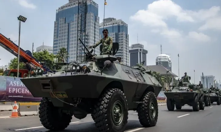 <p>Perayaan HUT Ke-79, TNI Gelar Parade Alutsista</p>