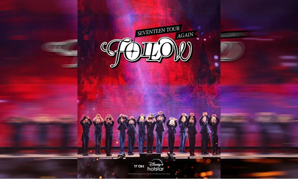 <p>Film &quot;Seventeen Tour &#39;Follow&#39; Again&quot; Tayang 17 Oktober Di Disney+</p>