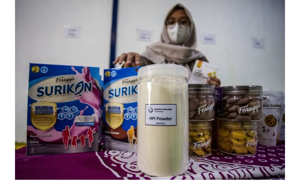 <p id="isPasted">Ekonom BRIN Ingatkan Pentingnya Izin Edar Susu Ikan</p>