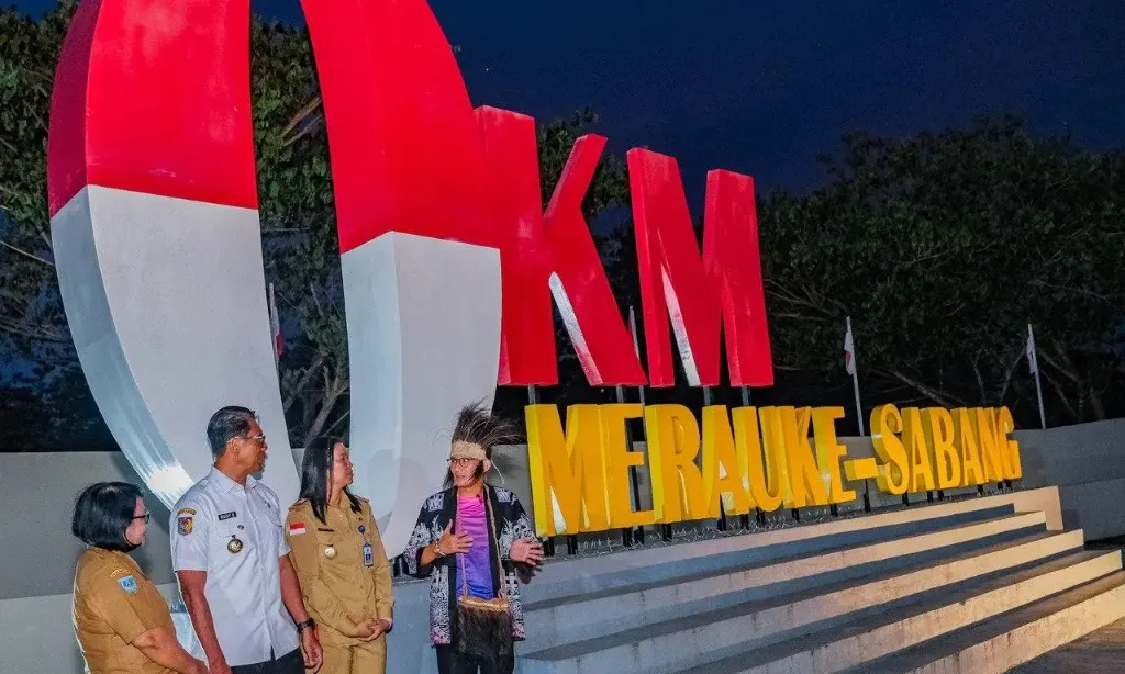 <p>Berkunjung Ke Titik Nol Kilometer Merauke Dapat Sertifikat Wisata</p>