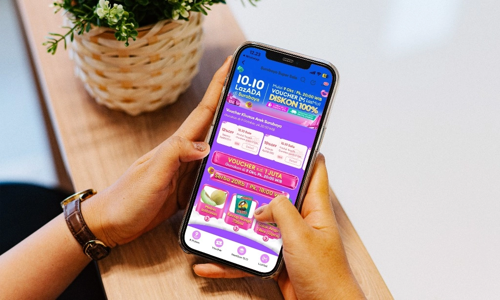 <p id="isPasted">Lazada Luncurkan Laman Khusus Kota Surabaya</p>