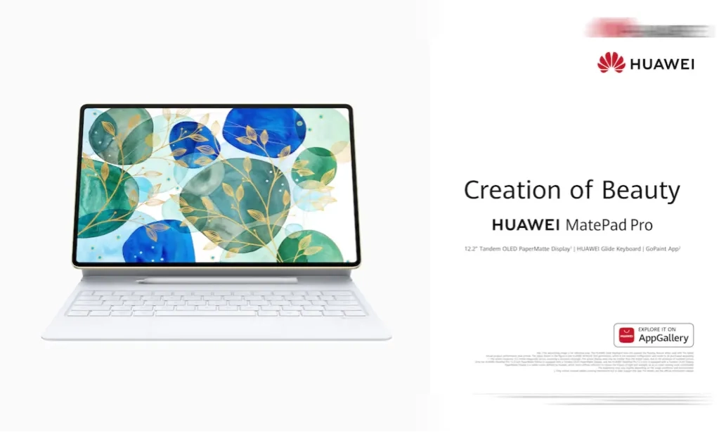 <p>Huawei MatePad Pro 12.2, Tablet Dengan Layar Super Cerah Untuk Pengguna Kreatif</p>