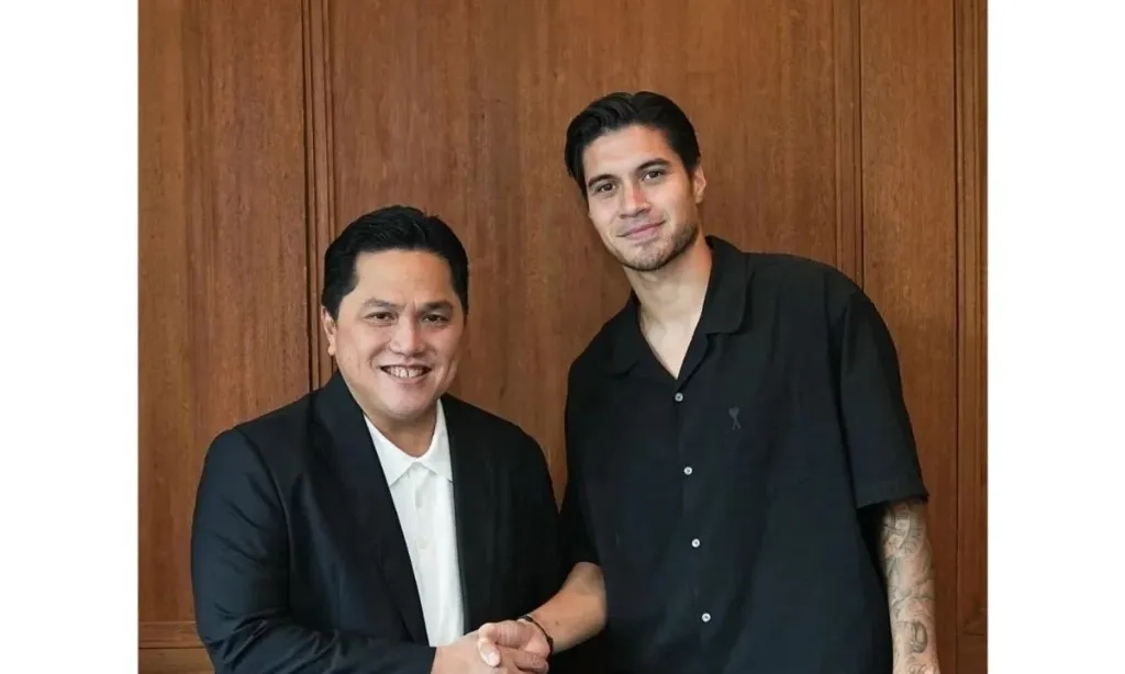 <p>Salaman Dengan Kevin Diks, Erick Thohir: Selamat Bergabung Di Timnas</p>