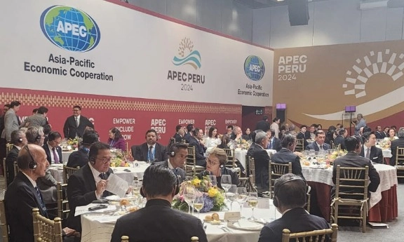 <p id="isPasted">Dialog Pemimpin APEC dengan ABAC: Indonesia Dukung Pasar Kredit Karbon dan Perdagangan Digital</p>