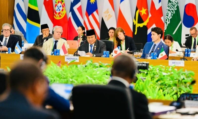<p>Prabowo Tekankan Aksi Kolektif Atasi Perubahan Iklim Di KTT G20</p>