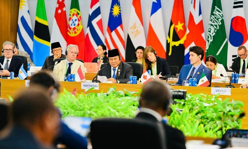 <p>Prabowo Tegaskan Komitmen Indonesia Pada SDGs dan Transisi Energi</p>