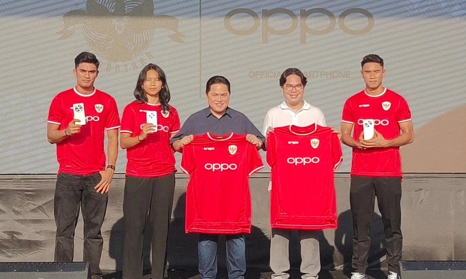 <p>OPPO Jadi Sponsor Resmi Timnas Indonesia</p>