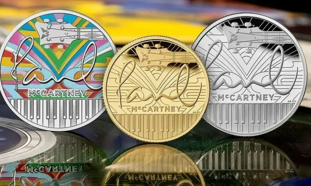 <p>Koleksi Koin Emas Paul McCartney</p>