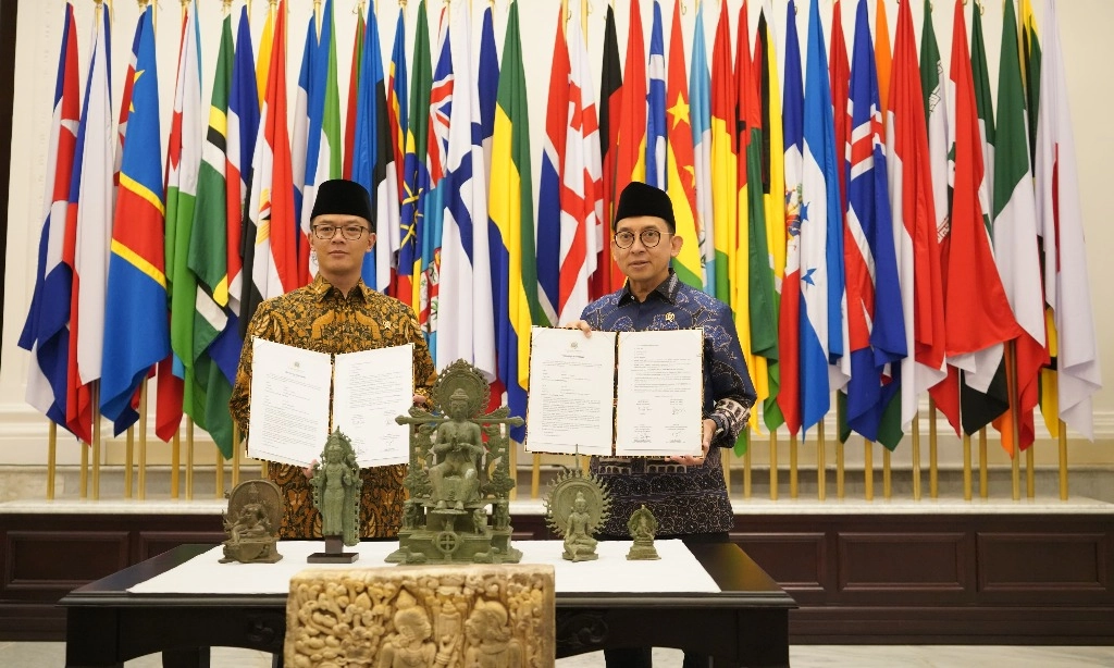 <p>Enam Objek Diduga Cagar Budaya Kembali Dari New York </p>