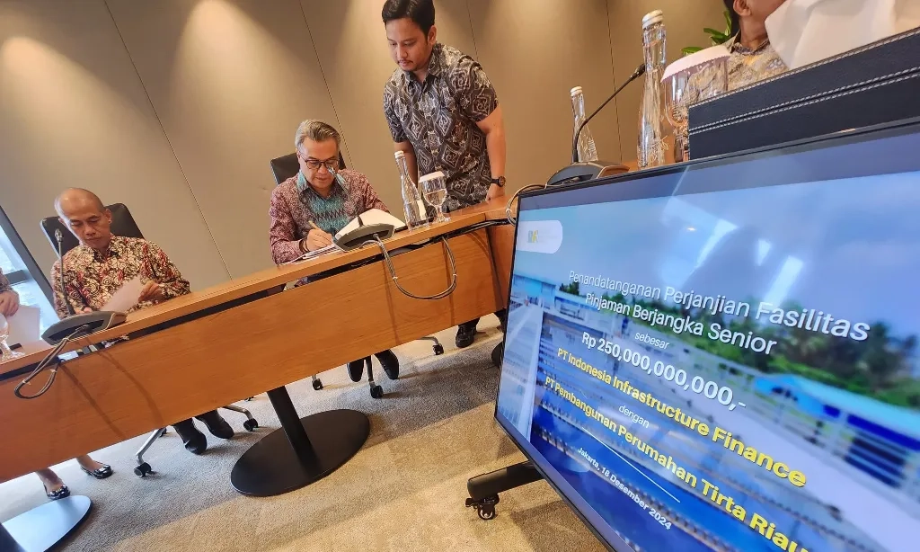 <p>Dukung Proyek SPAM Di Sumatra, IIF Jalin Kolaborasi Strategis</p>