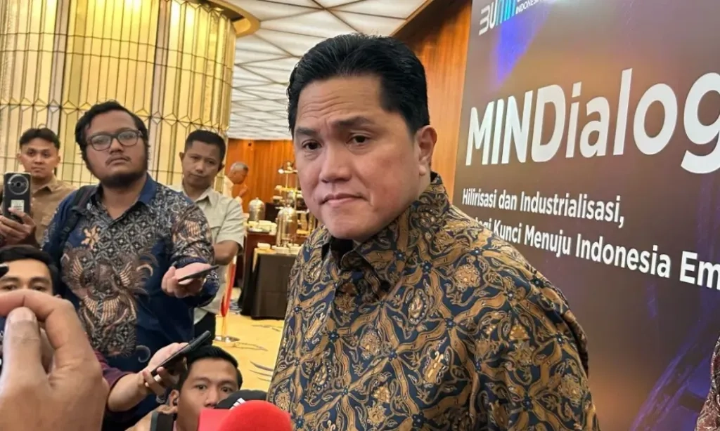 <p>Erick Thohir Dukung MIND ID dan Inalum Lakukan IPO</p>