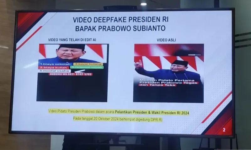 <p>Polri Tangkap Pelaku Video <em>Deepfake</em> Prabowo</p>