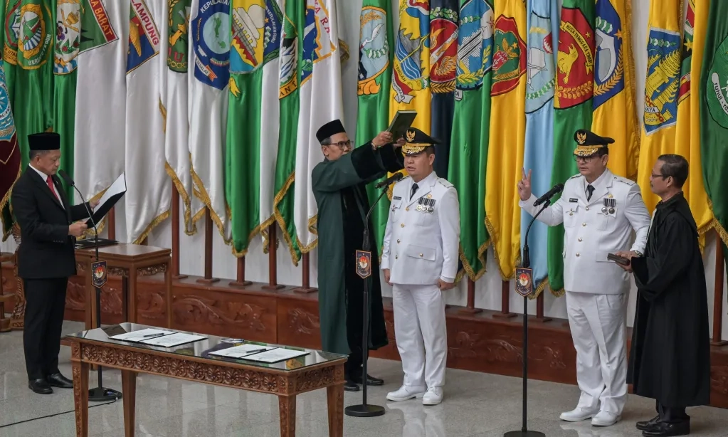 <p>Pelantikan Kepala Daerah Pada 20 Februari 2025</p>