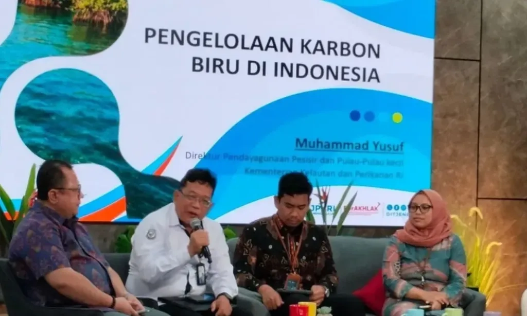 <p>KKP: Besarnya Potensi Karbon Biru Indonesia Diakui Dunia</p>