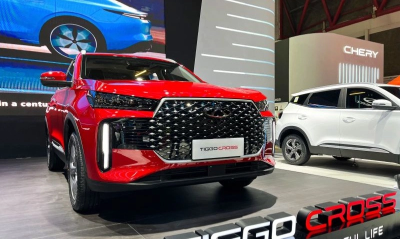 <p>Tiggo Cross Mendapat Sambutan Positif Di IIMS 2025</p>