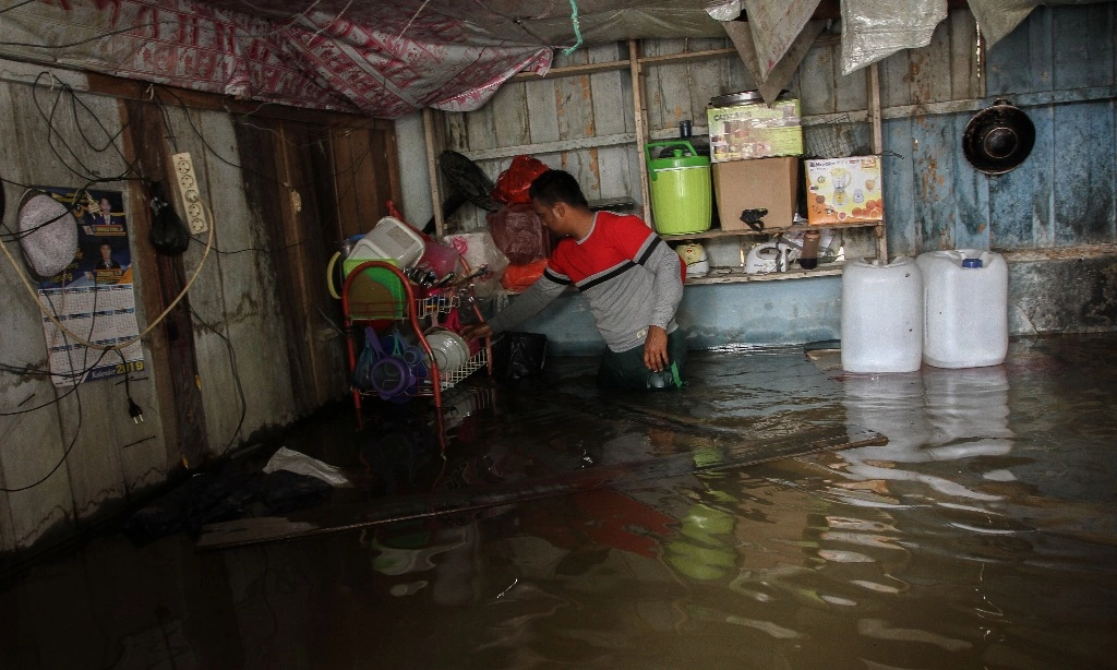 <p>29 Ribu Warga Pekanbaru Terdampak Banjir</p>