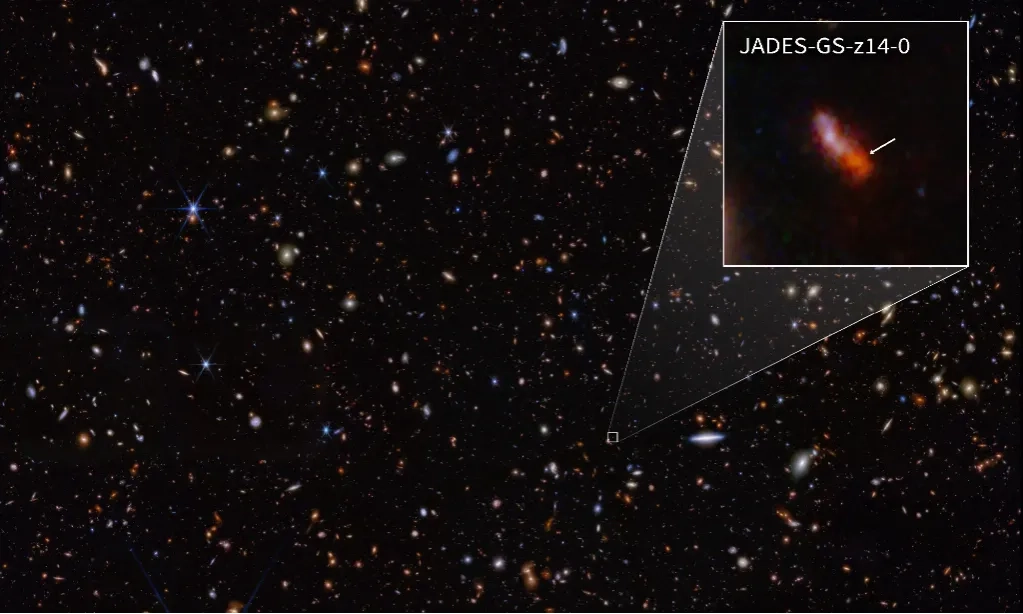 <p>Oksigen Ditemukan Di Gugus Galaksi Terjauh Yang Dikenali Saat Ini</p>