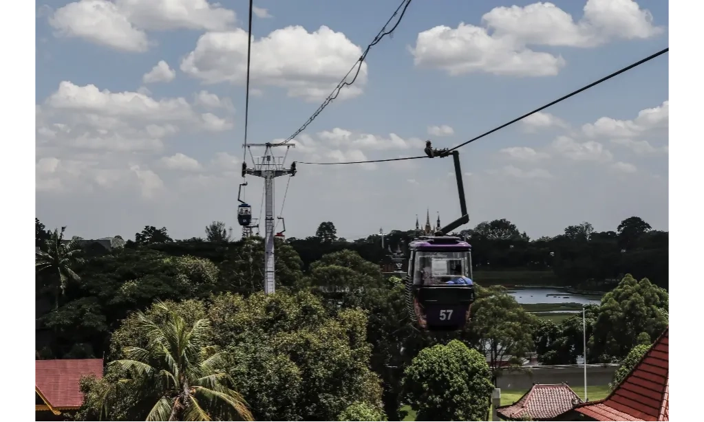 <p>Keseruan Libur Lebaran Di Taman Mini</p>