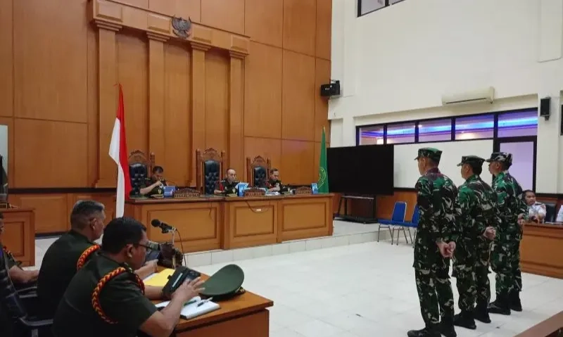 <p>Dua Prajurit TNI Penembak Bos Rental Divonis Penjara Seumur Hidup</p>