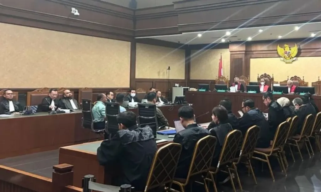 <p>Saksi Sebut Hasto Pernah Temui Wahyu Setiawan</p>