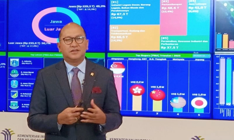 <p id="isPasted">Industri Logam Masih Jadi Primadona Investasi Terbesar Kuartal I/2025</p>