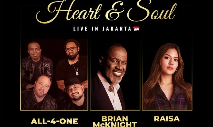 <p id="isPasted">All-4-One, Brian McKnight, Dan Raisa Warnai Heart &amp; Soul Live In Jakarta 2025</p>