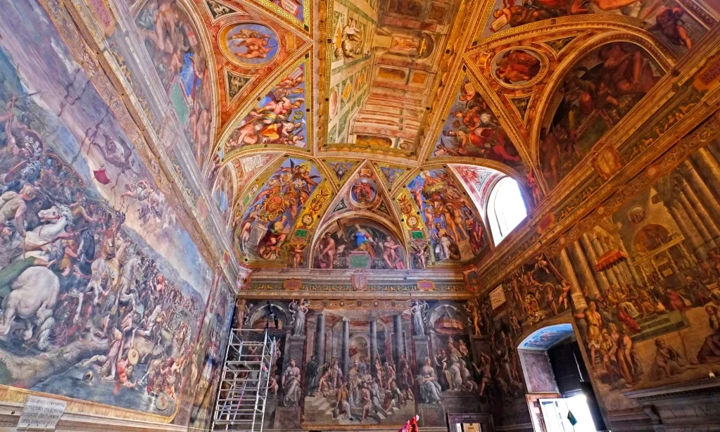 <p id="isPasted">Mengungkap Sejarah Kapel Sistina, Lokasi Sakral Konklaf Pemilihan Paus</p>